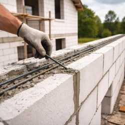 для чего армировать газобетон