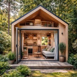 Как построить дом площадью 26 кв. м: Практическое руководство по оптимизации пространства и выбору решений дом 26 кв м