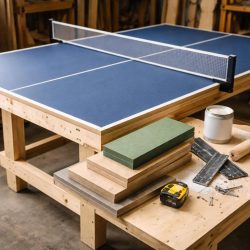 из чего сделать стол для тенниса