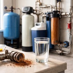 как отфильтровать железо из воды