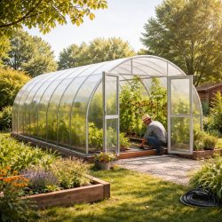 как расположить теплицу