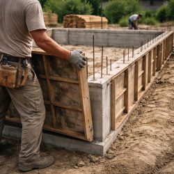 когда можно снять опалубку с фундамента