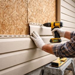 монтаж сайдинга без обрешетки