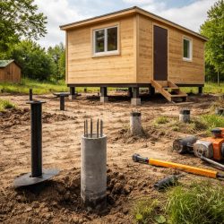 На какие сваи ставить бытовку: особенности выбора и применения на какие сваи ставить бытовку