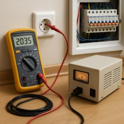 напряжение под нагрузкой