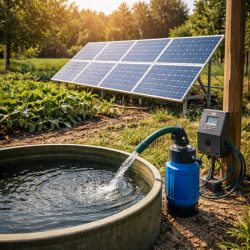 насос водяной на солнечной батарее