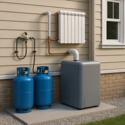 Отопление от баллонного газа: как организовать эффективную и безопасную систему обогрева дома отопление от баллонного газа