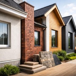 покрытия для фасада дома