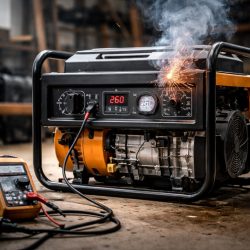 повышенное напряжение генератора