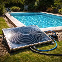 солнечный нагреватель для бассейна своими руками