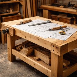 верстак своими руками из дерева чертежи