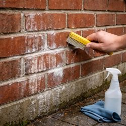 высолы в кирпичной кладке
