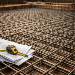 армирование плиты шаг