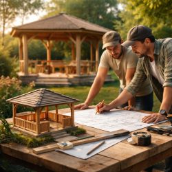 беседка проект своими руками