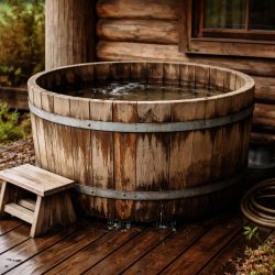 бочки купели для бани деревянные