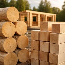 брус отличие от бревна