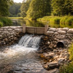 как построить плотину на реке