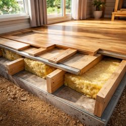 как сделать пол в доме