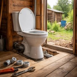 Установка унитаза на даче: принципы, варианты и практические ограничения как установить унитаз на даче