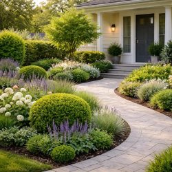 ландшафтный дизайн палисадника