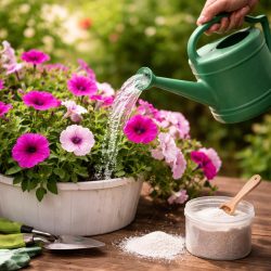 Монофосфат калия для петуний: как поддержать цветение без перекорма монофосфат калия для петуний