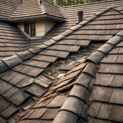 монтаж композитной черепицы