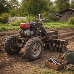 мотоблок из мотоцикла