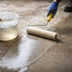 обработка бетона жидким стеклом