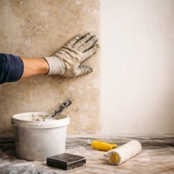 окраска стен подготовка