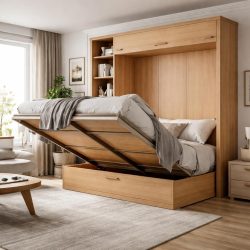 откидная кровать комод своими