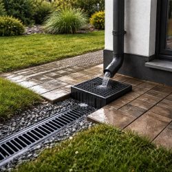 отвод дождевой воды от дома