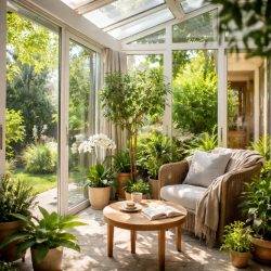 пристроенный зимний сад