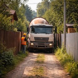 ширина проезда к участку