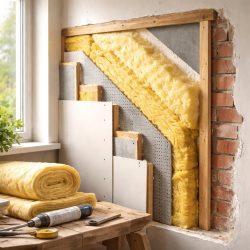 слои утепления стен