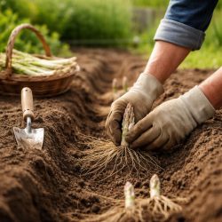 спаржа как сажать и когда