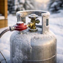 температура замерзания пропана в баллоне