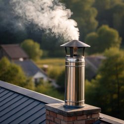 тяга в трубе от высоты