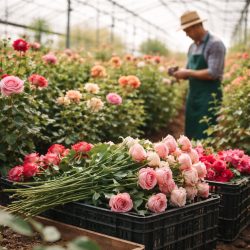 выращивание роз на продажу