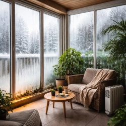 зимний сад дома в частном доме