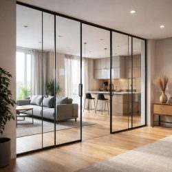 Плюсы и минусы стеклянных перегородок