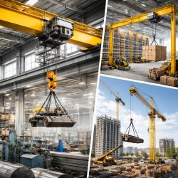 Современные грузоподъёмные краны чем отличаются решения для цехов, складов и стройплощадок