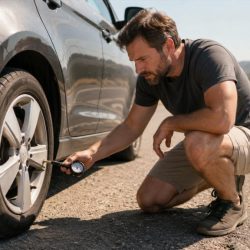 Температура шины по данным TPMS