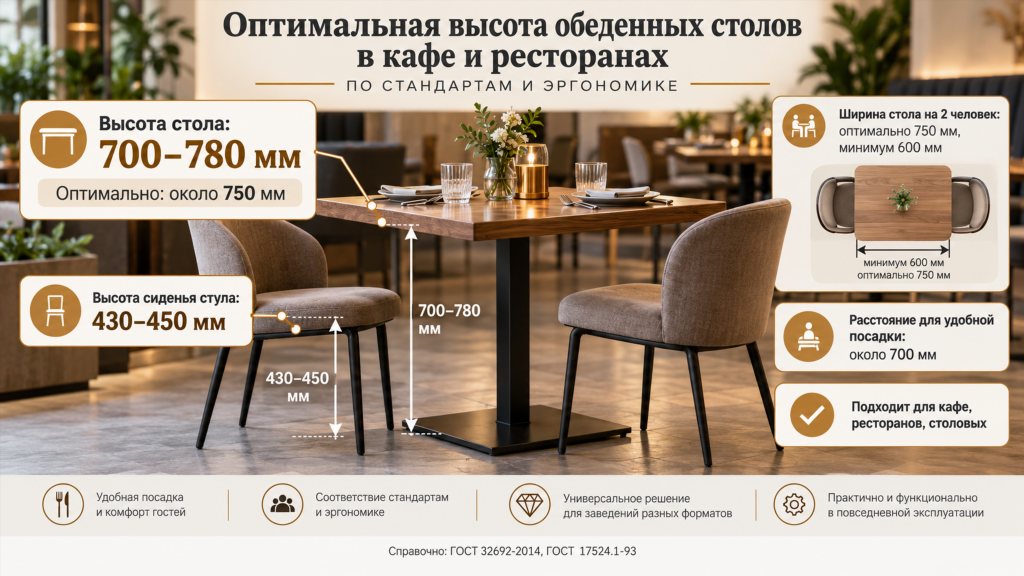 Измерение высоты столов